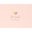 Rose gold arany szíves vendégkönyv Rose gold arany szíves vendégkönyv
