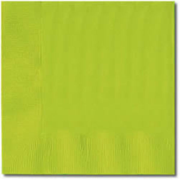 Lime zöld szalvéta 33x33 cm 20 db