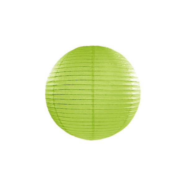 Almazöld lampion 25 cm
