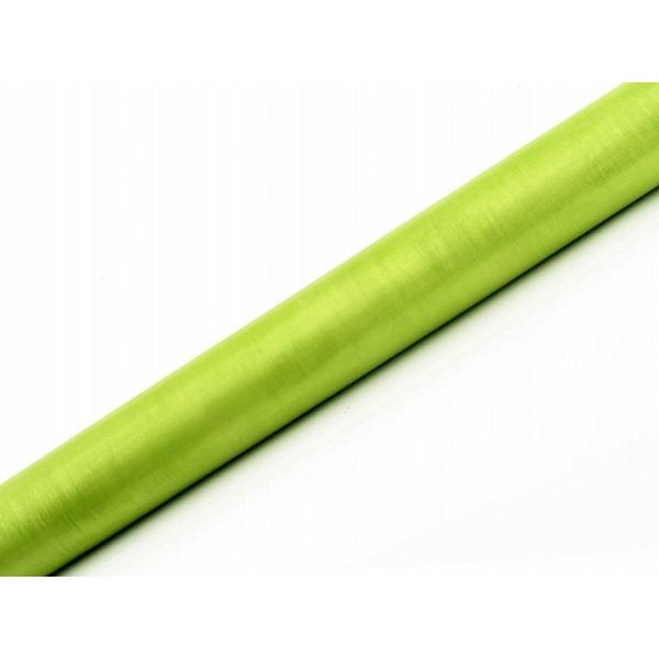 Almazöld organza anyag 36 cm